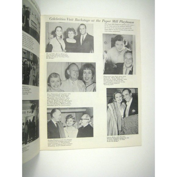 Paper Mill Playhouse Theatre Program 1962 NJ Brennan Francis Miracle Worker - Picture 9 of 11